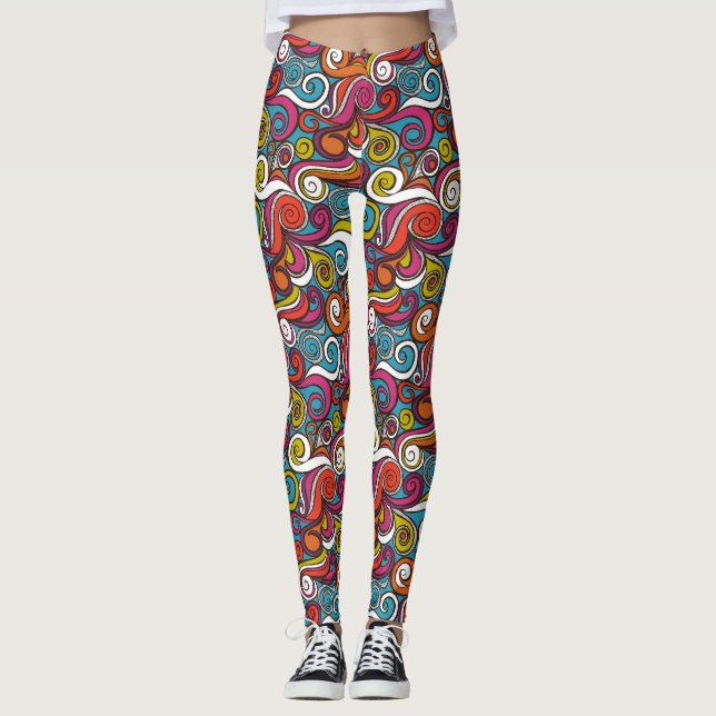 Leggings joie de l'eau multi (Devant)