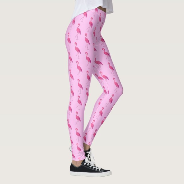 Leggings Joli flamant rose (Droite)