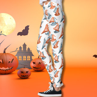 Leggings Joli Halloween Casquette sorcier