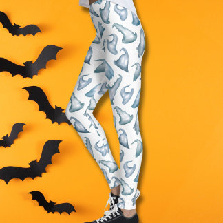 Leggings Joli Halloween Casquettes de sorcière fantôme