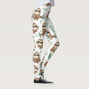 Leggings Joli Motif de fentes