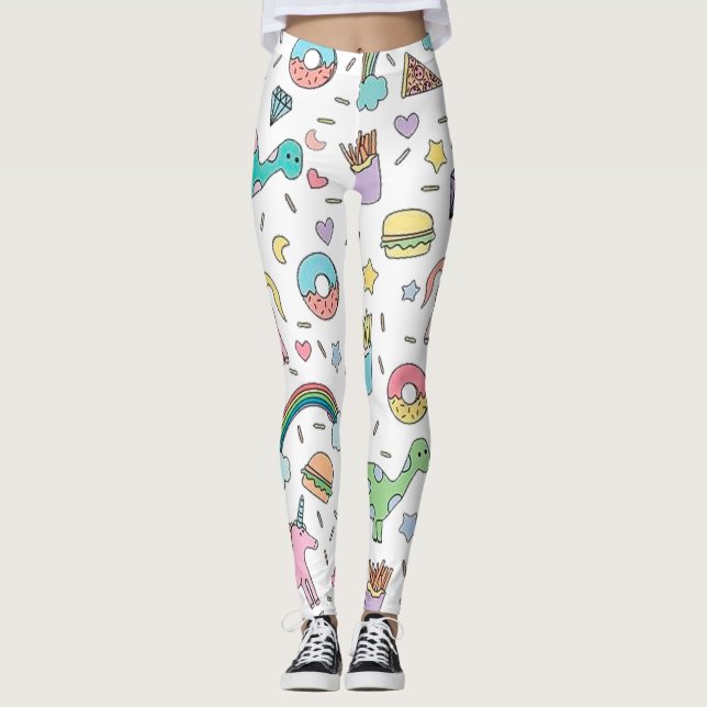 Leggings Joli S'Il Vous Plaît Avec Des Arroses Sur Le Dessu (Devant)