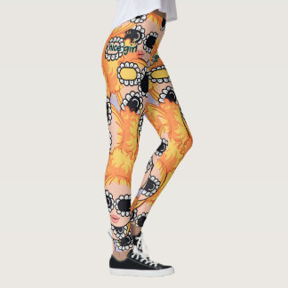 Leggings jolie fille blonde