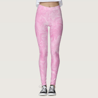 Leggings Jolie fille rose