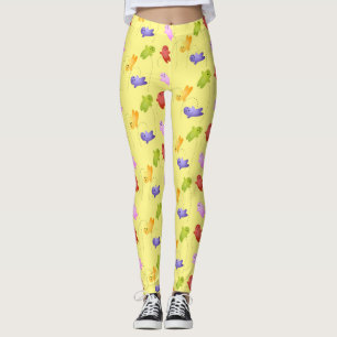 Leggings Jolie gelée bébés bonbons bonbons dessin animé