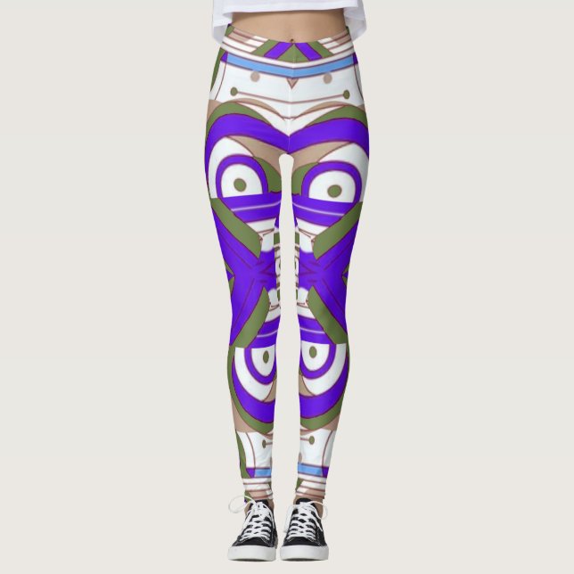 Leggings Jolie jambe classique multicolore "Ratti_Creative_ (Devant)