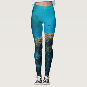 Leggings Jolies Poissons Et Barrière