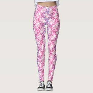 Leggings Jolly roger Empreinte de léopard esthétique Pastel