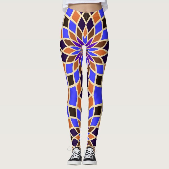 Leggings Jouer avec les couleurs (Devant)
