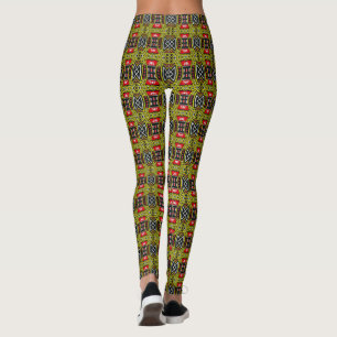 Leggings Jouer des cartes motif