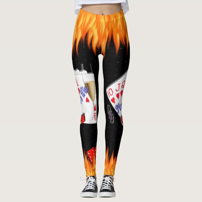 Leggings Jouer pour gagner (Devant)