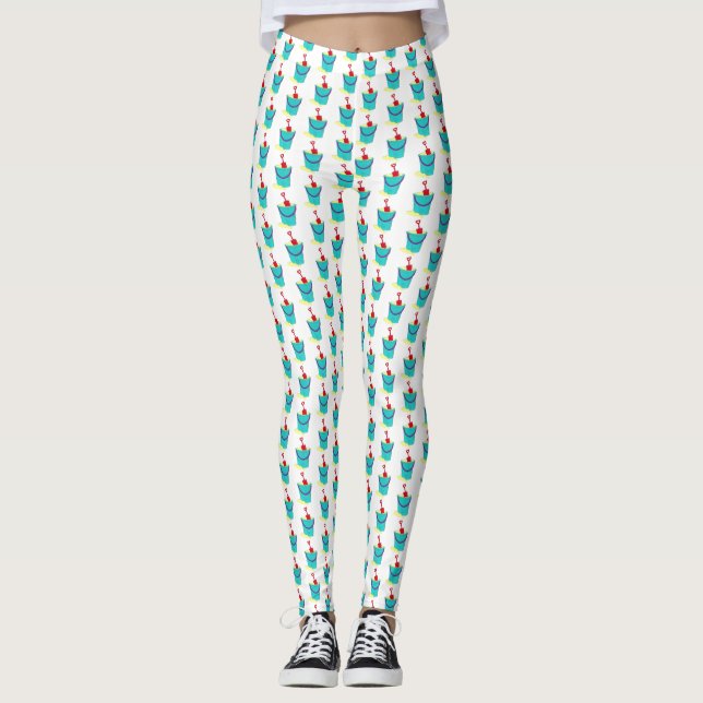 Leggings Jouets de plage Sable Sand Sail Pail Shovel Vacanc (Devant)