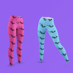 Leggings Joueur de tennis Pink Squirrel Motif