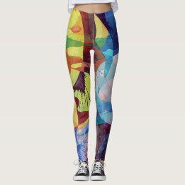 Leggings Jour de guêtres de yoga dans la nuit