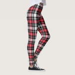 Leggings Jour de Noël noir rouge blanc<br><div class="desc">Habillez-vous avec style cette saison de vacances avec nos Leggings de Noël Rouge,  Blanc et Noir Plaid.</div>