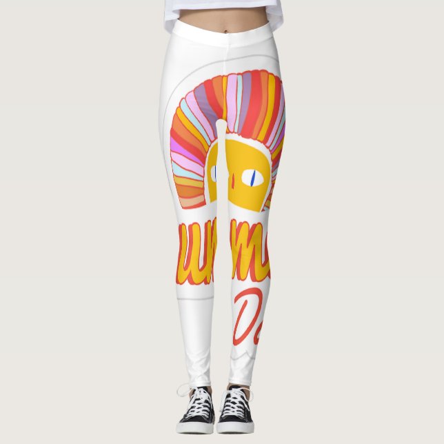 Leggings Jour d'été  (Devant)
