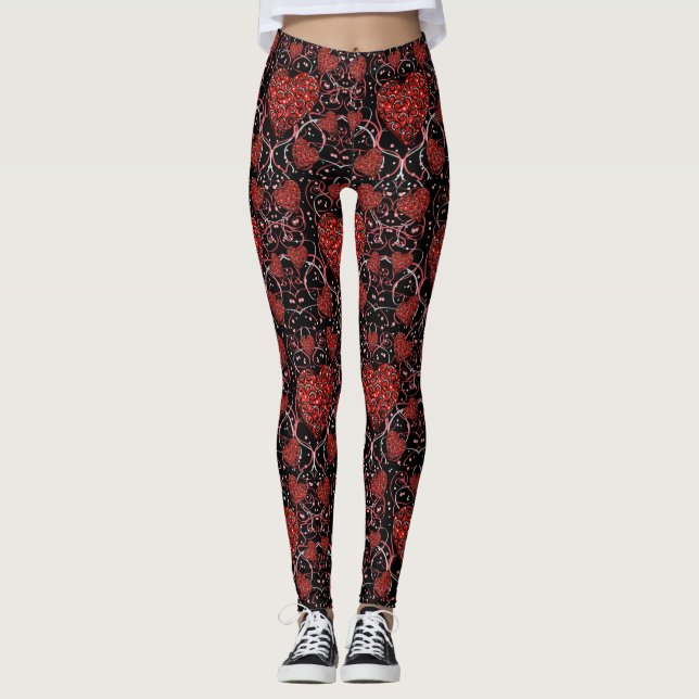 LEGGINGS JOUR VALENTINES (Devant)