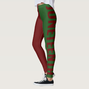 Leggings Journée verte de la liberté rouge 19 juin 1977