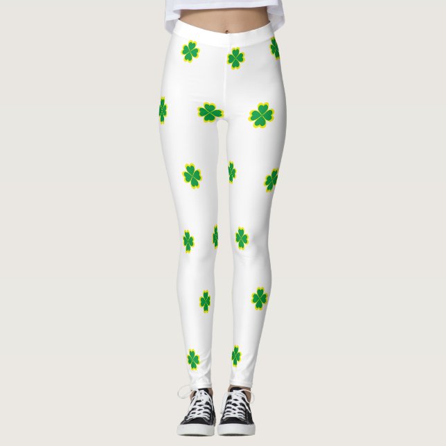Leggings Joyeuse Saint-Patrick! (Devant)