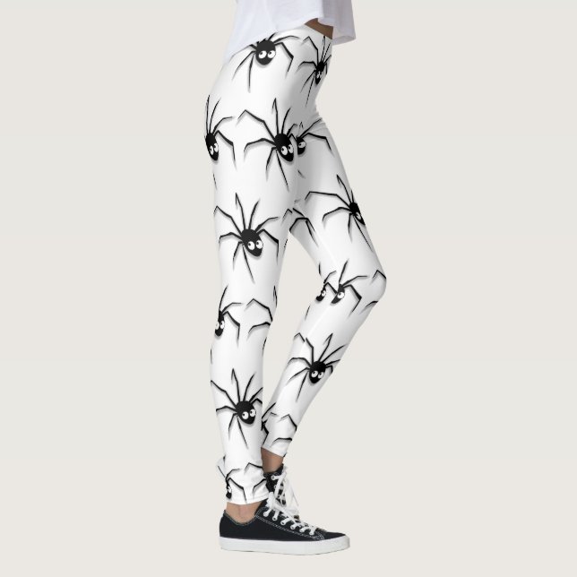 Leggings Joyeux Araignée Éffrayante Halloween (Droite)