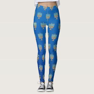 Leggings Joyeux Chanoukah ! Menorah