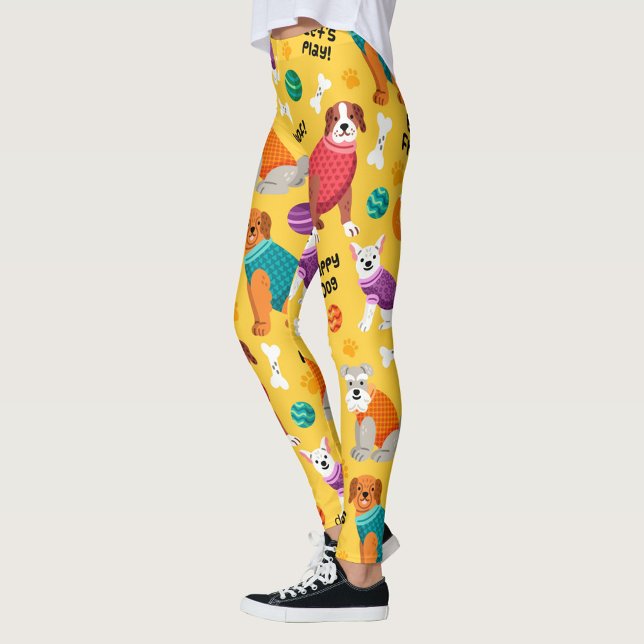 Leggings Joyeux chien (Style: Leggings
Style and comfort make these the perfect pair of leggings)