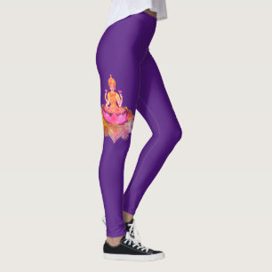 Leggings Joyeux Diwali - Deepalavi déesse Lakshmi 4