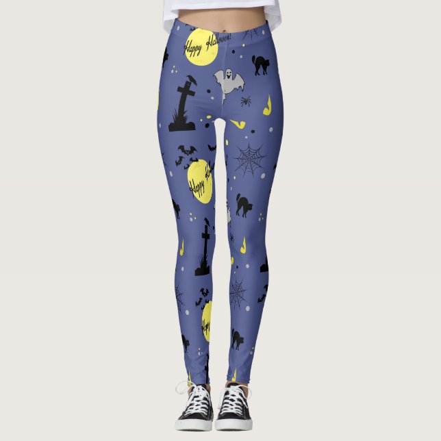 Leggings Joyeux Halloween (Devant)