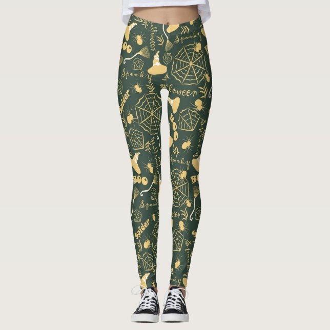 Leggings Joyeux Halloween (Devant)