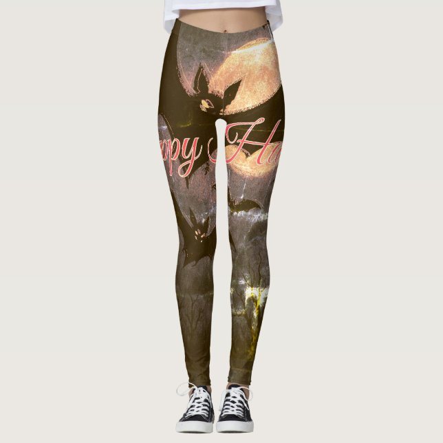 Leggings Joyeux Halloween (Devant)