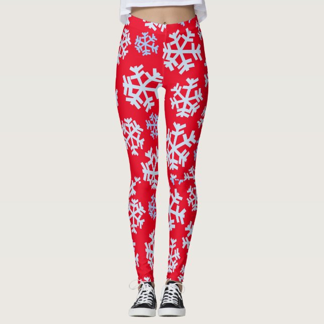 Leggings Joyeux legs de Noël (Devant)