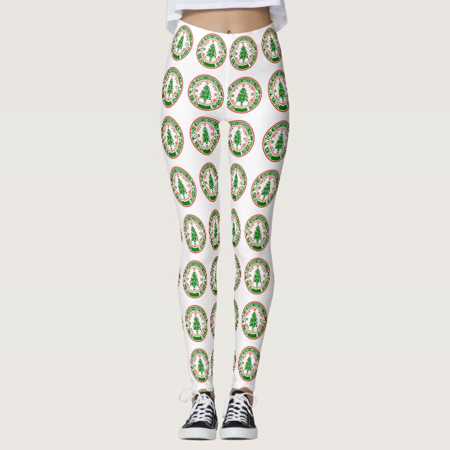 Leggings Joyeux Noël (Devant)