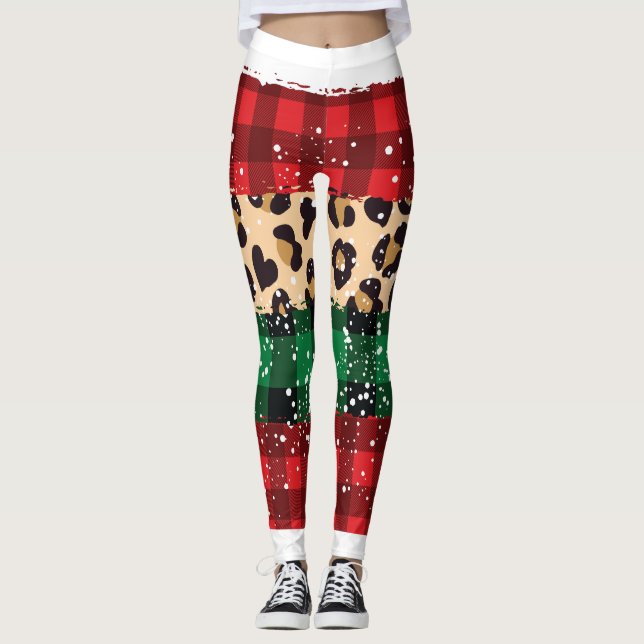 Leggings Joyeux Noël (Devant)