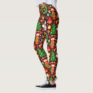 Leggings Joyeux Noël Renne Rudolph