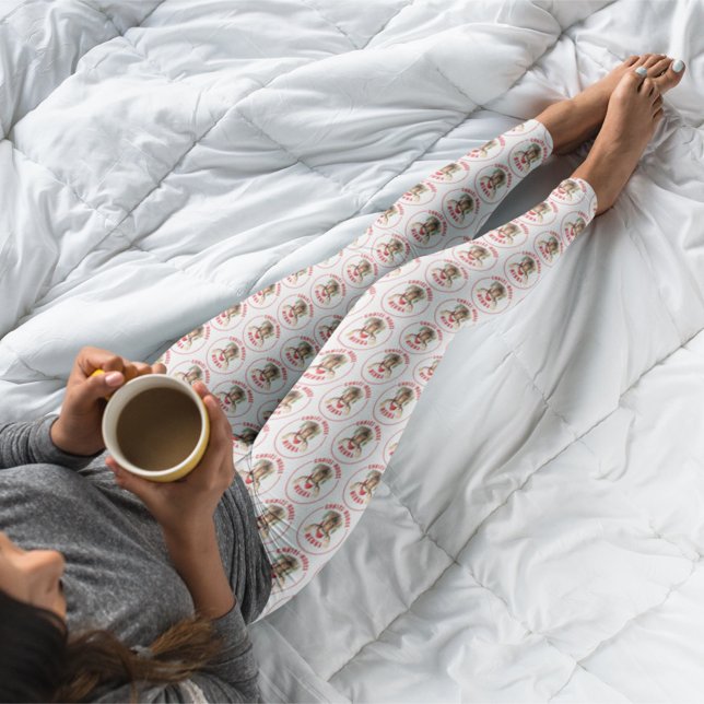 Leggings Joyeux orignal de Noël (Créateur téléchargé)