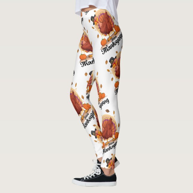 Leggings Joyeux Thanksgiving  (Gauche)