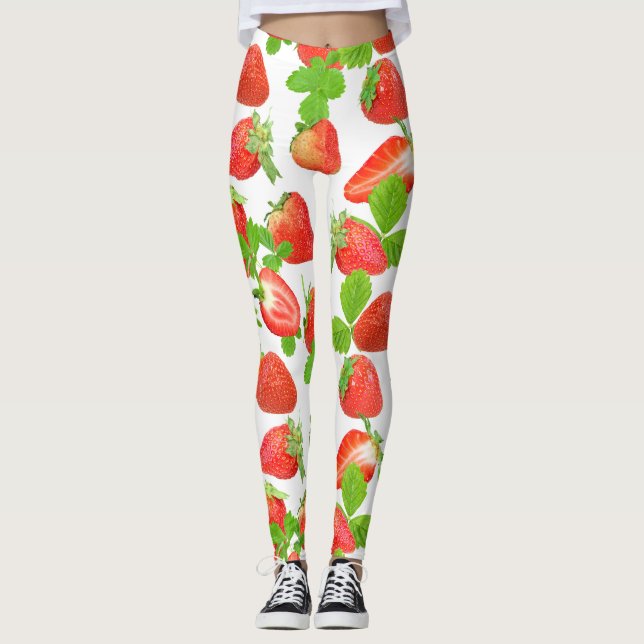 Leggings Juicy lichee motif (Devant)