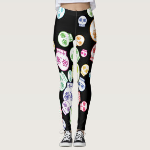 Leggings Jumble De Crânes Douces