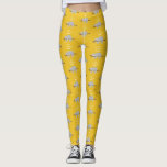 Leggings Juste accrocher autour de la paresse amusante<br><div class="desc">Juste accroché autour du design paresseux amusant. Idéal pour votre ami,  enfant ou parent toujours en retard ou souper détendu. Partie d'une collection. La couleur Arrière - plan peut être modifiée.</div>