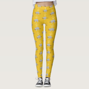 Leggings Juste accrocher autour de la paresse amusante
