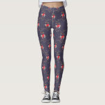 Leggings Juste autour de Sloth Christmas<br><div class="desc">Juste accroché autour de la conception de Noël Sloth</div>