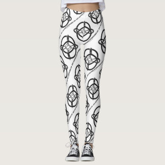 Leggings Juste un autre Humour polytope 4-D de jour hypercu
