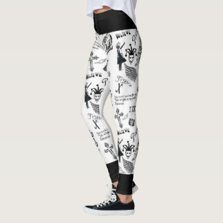 LEGGINGS JUSTIN BIEBER TATOUE DES GUÊTRES