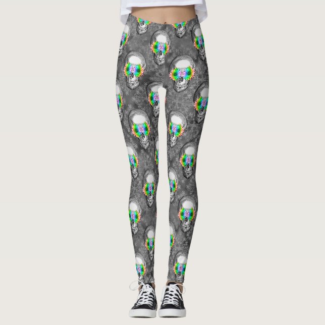 LEGGINGS JUTEAU FLORAL (Devant)