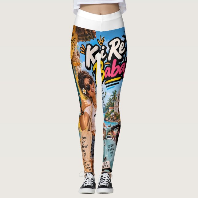 Leggings Kai Re Baba? — Juste un autre jour de susegad (Devant)