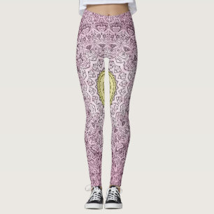 Leggings Kaleidoscope bleu rouge et vert Leggin Capri