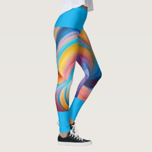 Leggings "Kaleidoscope céleste : une symphonie hypnotisante