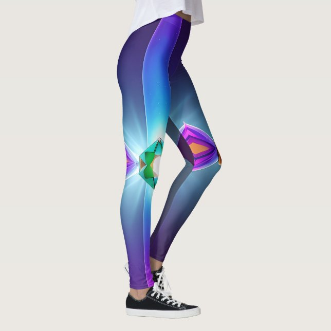 Leggings Kaleidoscope cosmique (Droite)