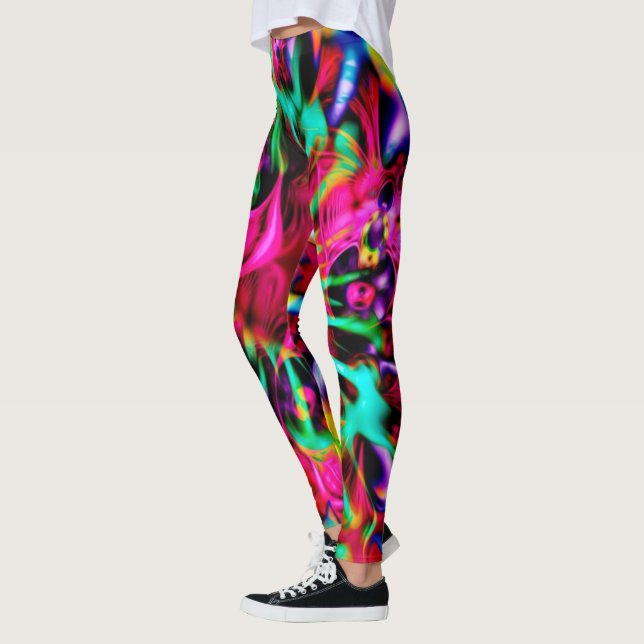 Leggings Kaleidoscope Fractal - Apophyse I + vos idées (Gauche)