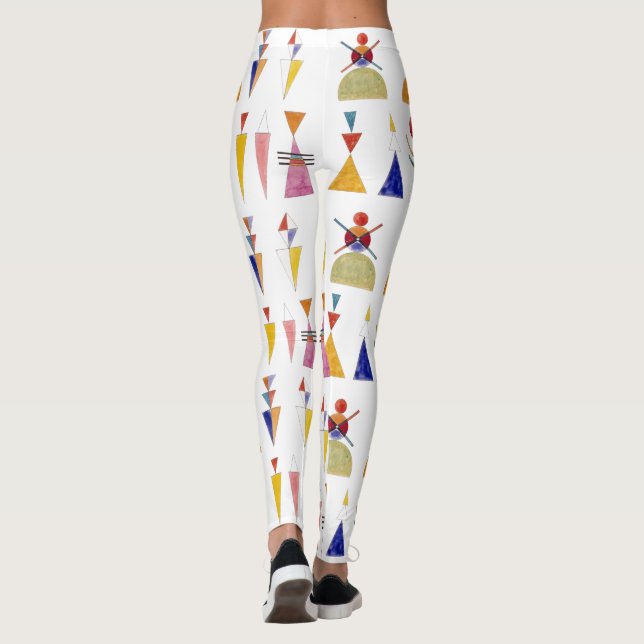 Leggings Kandinsky, Porte de Kiev, aquarelle pour.. (Dos)